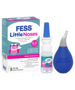 Fess Little Noses Saline Nasal Spray + Aspirator 15mL - $1,519.54 MXN