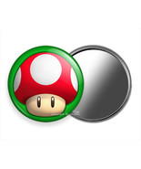 SUPER MARIO BROTHERS RED MAGIC POWER UP MUSHROOM POCKET HAND PURSE MAKEU... - $18.93 CAD+