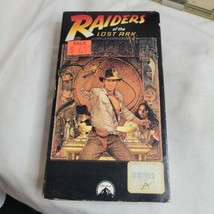 Indiana Jones Raiders of the Lost Ark Last Crusade Temple Of Doom VHS Tapes Lot - £7.51 GBP