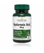Hyaluronic Acid 50mg 60 Capsules  Beauty and Anti-Ageing, Vegan &amp; Joint ... - $401.69 MXN