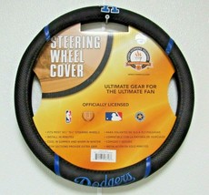 MLB Los Angeles Dodgers Embroidered Mesh Steering Wheel Cover by Fanmats - £19.97 GBP