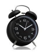 Betus Non-Ticking Twin Bell Alarm Clock - Desk Table Clock for Home and ... - £10.28 GBP