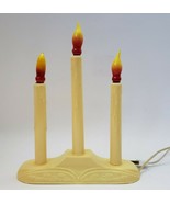 Vintage Candelabra flame Light bulbs  Christmas 3 Candle Candolier 1970s - £8.84 GBP