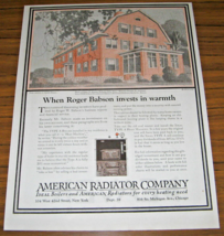 1923 Vintage Ad American Radiator Company 1920&#39;s Home New York &amp; Chicago - £13.97 GBP