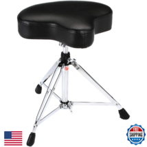 Gibraltar 6608 Motorcycle-Style Drum Throne w/ Double-Brace, Adjustable ... - $130.79