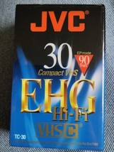 Jvc Hi Fi Compact Vhs C Blank Camcorder Tape - £6.22 GBP