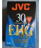 JVC HI FI Compact VHS C Blank Camcorder Tape - $10.86 CAD