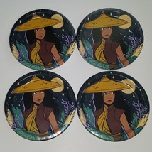 NEW 4 Disney Raya &amp; Last Dragon 9&quot; Paper Plates Lot Birthday Party (8 per pack) - $19.75