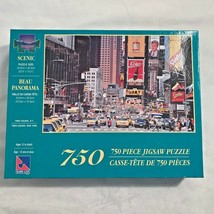 Times Square NY Puzzle By Beau Panorama 750 Piece By Sure-Lox New In Sea... - $16.62