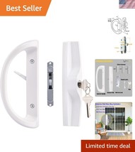 Stylish Aluminum Sliding Door Handle Set with Mortise Lock for Enhanced ... - $60.00