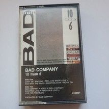 BAD COMPANY - 10 FROM 6 (Cassette, 1985, Swan Song/Atlantic) 81625-4 - £4.74 GBP