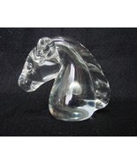  Crystal HORSE HEAD Sculpture Figurine Paperweight - £11.98 GBP