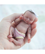  Full Body Silicone Reborn Baby Doll, 6" Realistic Newborn Baby Girl Doll  Hand- - £96.87 GBP