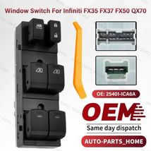2003-2008 INFINITI FX35 REAR RH DOOR WINDOW SWITCH K6714 image 14