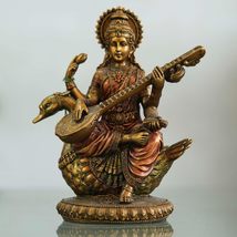 India at Your Doorstep Saraswati Resin Murti Statue Showpiece for Home Decoratio - $176.40