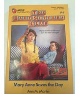 Mary Anne Saves the Day (Baby-Sitters Club (Paperback)) Martin, Ann Matt... - £2.33 GBP