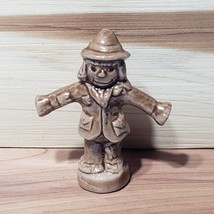 Brown Scarecrow Wade Whimsies Figurines 2008-12 USA Calendar Series Red ... - $6.95