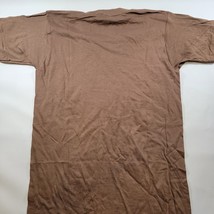NWOT Military Undershirt T-Shirt Tan Size Small 100% Cotton Crew Neck - £7.32 GBP