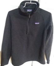 PATAGONIA Sweater 1/4-Zip Fleece Pullover Medium  RN51884 STY25617 - $28.71