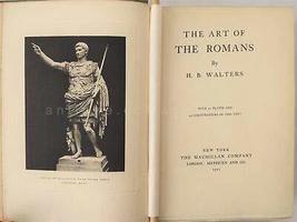 1911 Antique Roman Art Architecture Gem Engraving Metal Work Illustrated Walters - $117.81