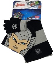 Marvel Thor Boys Cold Weather Hat Gloves Scarf 3Pcs Set (One Size Fits M... - $38.17 CAD