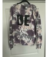 Ladies Home Free &quot;DE&quot; Long Sleeve Multi Color Fleece Sweatshirt - Size M... - $16.00