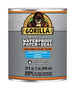Gorilla Waterproof Patch &amp; Seal Liquid, Clear, 32 Ounces, (Pack of 1) - $51.24