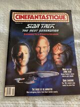 Cinefantastique October 1990 Star Trek TNG Zooming to a Fourth Season Vo... - $7.98
