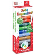 Kwik Stix Solid Tempera Paint Sticks 12/Pkg-Christmas Edition: Holiday C... - £18.96 GBP