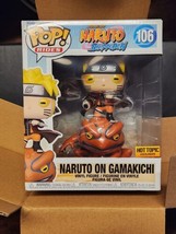 Naruto Shippuden Naruto On Gamakichi 106 Funko Pop Rides Vinyl Figure hot topic - £36.67 GBP