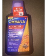 Theraflu Max Strength Nighttime Flu Medicine for Flu Symptom Relief with... - £7.88 GBP