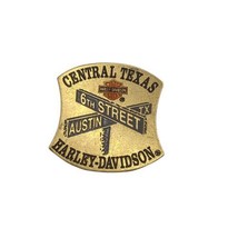Vintage Harley Davidson 1996 Central TX Austin Texas 6th Street Collecti... - £23.88 GBP