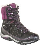 Oboz Women Juniper 8&quot; Insulated B-Dry Hiking Boot 81702 Black/Beet Size 6.5 - $1,717.80 MXN
