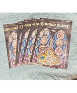 Stained Glass Inspired Designs Adult Coloring Book by Kappa Books - $13.71 CAD