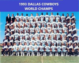 1993 DALLAS COWBOYS 8X10 TEAM PHOTO FOOTBALL PICTURE NFL SBXXVIII CHAMPS - $4.94