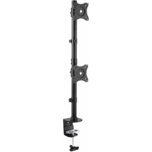 StarTech.com Vertical Desk Mount Dual Monitor Arm - for Monitors 13 to 27 - Adju - £111.77 GBP