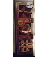 Set of 3 Wooden Puzzles by The Original Fun Workshop Brain Teasers - £7.92 GBP