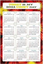 2022 Magnetic Calendar - Today is My Lucky Day - Themed 031 (5,25 x 8) - £7.90 GBP