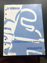 Used Yamaha Service Manual LIT-11626-20-56 WR450FW - $16.95