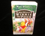 VHS Disney&#39;s Many Adventures of Winnie the Pooh, The 1977 Sebastian Cabot - £5.60 GBP
