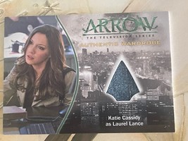 Arrow Season 1 Wardrobe Card M17 Katie Cassidy as Laurel Lance - $1,582.35 MXN