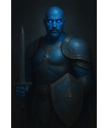  Hassan the Guardian -  Noble Djinn of Protection, Strength, Sacred Shielding - $450.00