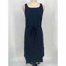 NWT Ministry of Supply Women&#39;s Swift Sheath Dress Sz S Navy Blue Sleeveless - £69.71 GBP