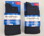 (Lot Of 2) Medipeds Compression Socks 2pk Unisex M 7-12 W 10-13 Relieve ... - $25.73