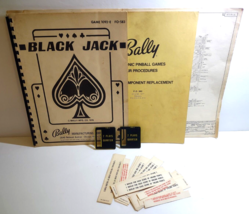 Black Jack Pinball Machine Service Manual Schematic Procedure Book Coin ... - £51.94 GBP