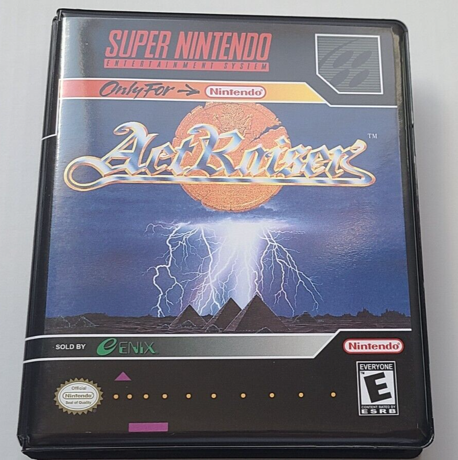 ActRaiser CASE ONLY Super Nintendo SNES Box BEST Quality Available - $12.18