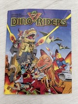 Vintage Dino Riders Mini Comic Book Tyco Catalog Booklet - £14.07 GBP