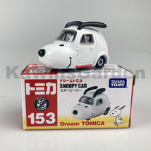 Takara Tomy Tomica #153 Snoopy Diecast Car Model Toy Brand New in Box - $16.99