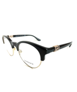 New Versace Mod. 3332-B Black 49mm Round  Women's Eyeglasses Frame . - $169.99