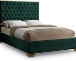 Lana Collection Modern | Contemporary Velvet Upholstered Bed With Deep D... - $1,320.99
